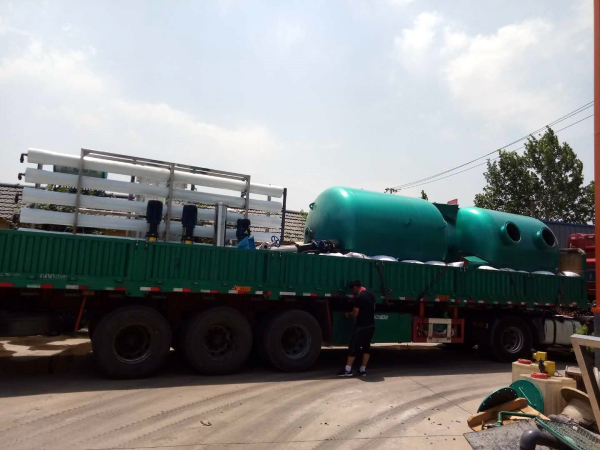 二手20噸單級(jí)反滲透裝車