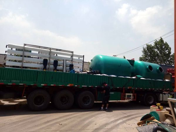 二手20噸單級反滲透裝車